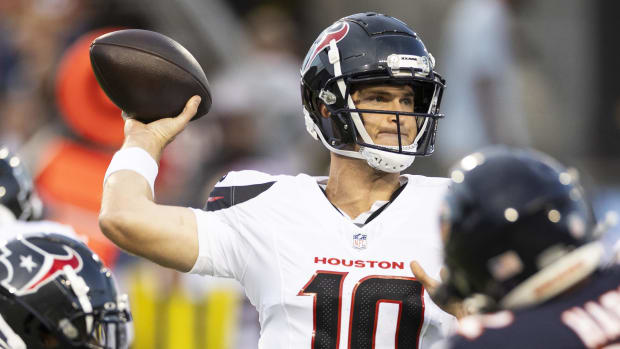 Houston Texans quarterback Davis Mills