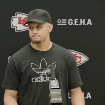 Mahomes threw for 261 yards and four touchdowns on Thursday.