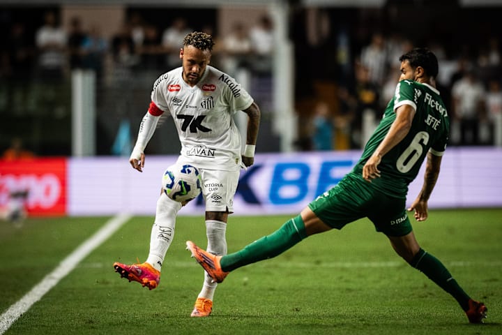 Neymar, em Santos 1x0 Palmeiras pelo Brasileirão