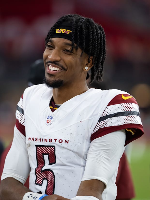 Washington Commanders quarterback Jayden Daniels Washington Commanders quarterback Jayden Daniels