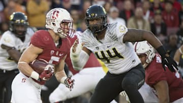 A First Team All-American in 2015, DeForest Buckner starred four years for the Ducks out of Waianae, Hawaii. Drafted in the first round by San Francisco, he's logged ten years in the NFL, a three-time Pro Bowler