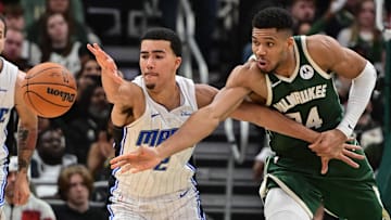 The Orlando Magic head to Milwaukee to face Giannis Antetokounmpo and the Milwaukee Bucks in an NBA Cup game.