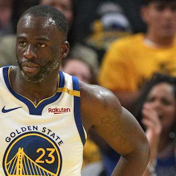 Golden State Warriors forward Draymond Green (23) during the second quarter of game three of first round for the 2024 NBA Playoffs.