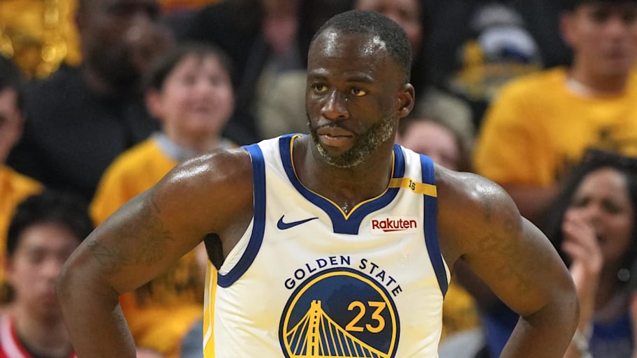 Golden State Warriors forward Draymond Green (23) during the second quarter of game three of first round for the 2024 NBA Playoffs. | Darren Yamashita-Imagn Images