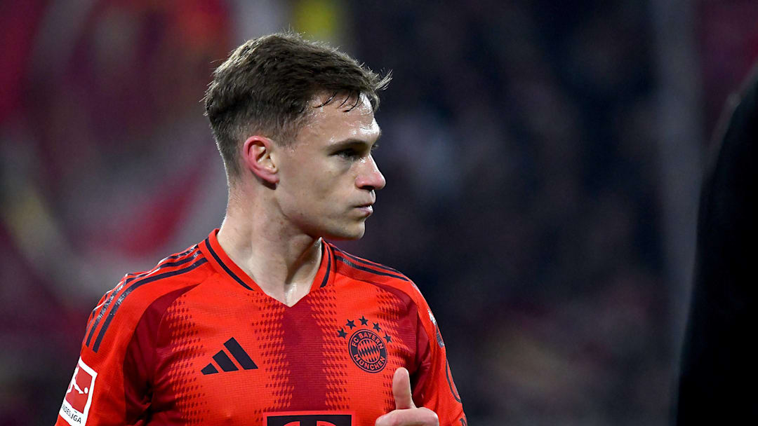 Joshua Kimmich image showing Joshua Kimmich in Bayern uniform