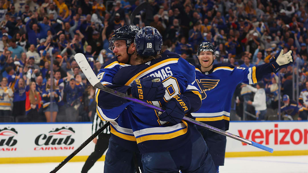 Winnipeg Jets v St Louis Blues - Game Three