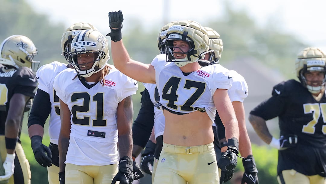 New Orleans Saints LB Danny Stutsman