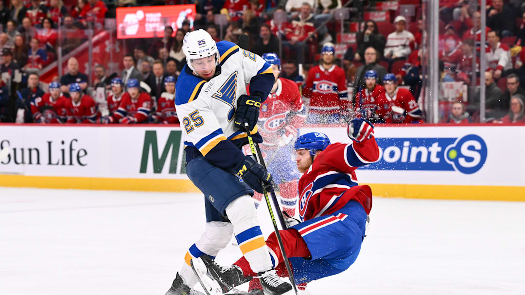 St Louis Blues v Montreal Canadiens