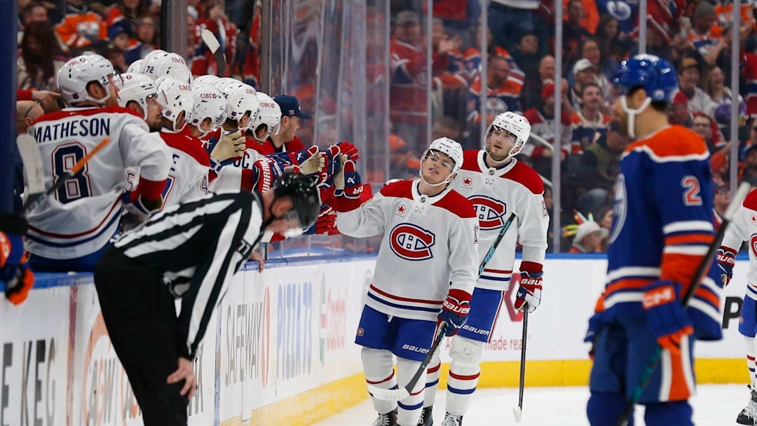 Montreal Canadiens v Edmonton Oilers