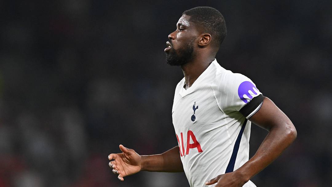 Tottenham Hotspur centre-back Kevin Danso v Charlton Athletic - Carabao Cup Second Round