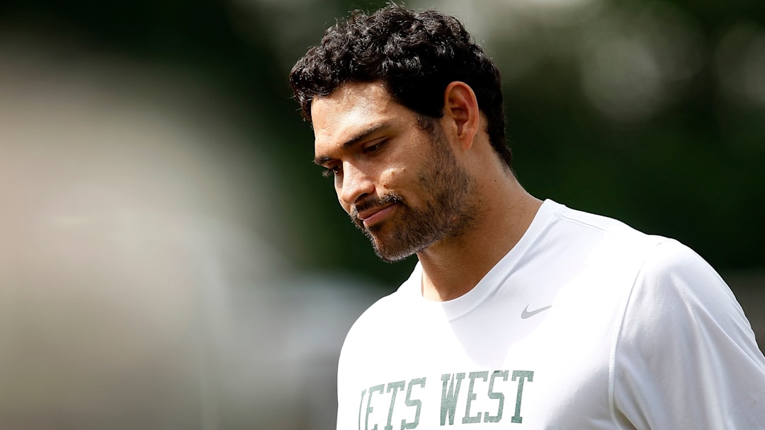 Mark Sanchez at New York Jets training camp