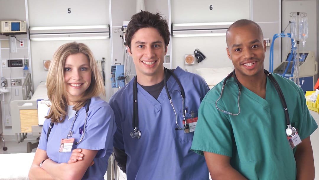 Cast of NBC TV Show "Scrubs"
