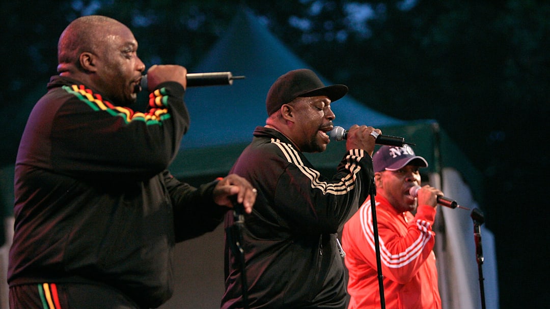 The Cold Crush Brothers at the "Wild Style" 25th Anniversary Reunion, Central Park 2007