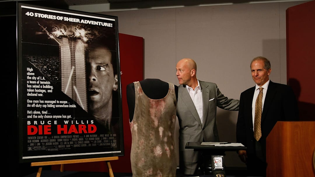 Bruce Willis Donates "Die Hard" Memorabilia