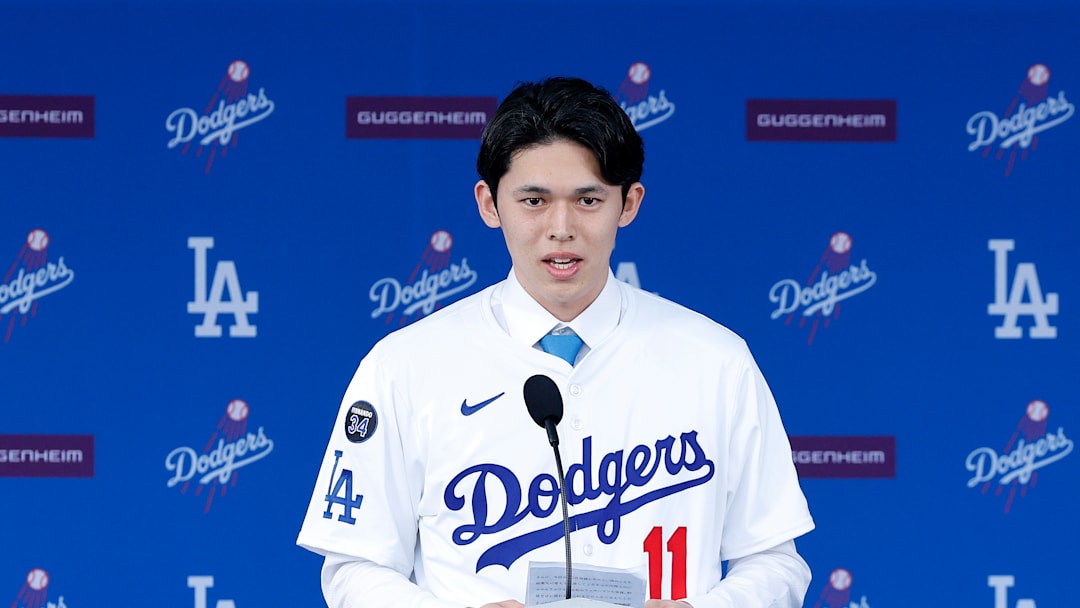 Los Angeles Dodgers Introduce Roki Sasaki