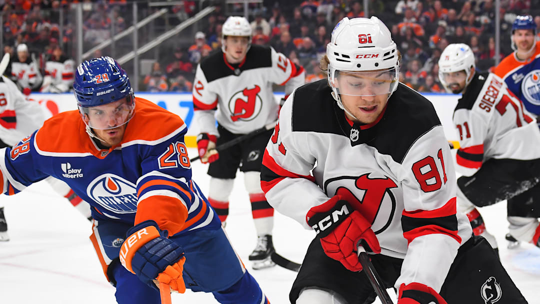 New Jersey Devils v Edmonton Oilers