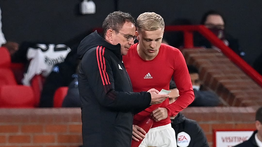 Ralf Rangnick will Donny van de Beek diesen Winter nicht ziehen lassen Ralf Rangnick will Donny van de Beek diesen Winter nicht ziehen lassen