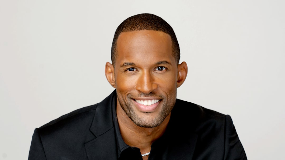 Lawrence Saint Victor "The Bold and the Beautiful" Set Gallery Shoot