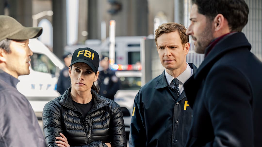 "Elimination Game" -- CBS Original Series CIA, scheduled to air on Monday, April 13 (10:00-11:00 PM, ET/PT). Pictured (L-R): Missy Peregrym as Special Agent Maggie Bell and Nick Gehlfuss as Special Agent Bill Goodman. Photo: Mark Schafer/CBS ©2025 CBS Broadcasting, Inc. All Rights Reserved. "Elimination Game" -- CBS Original Series CIA, scheduled to air on Monday, April 13 (10:00-11:00 PM, ET/PT). Pictured (L-R): Missy Peregrym as Special Agent Maggie Bell and Nick Gehlfuss as Special Agent Bill Goodman. Photo: Mark Schafer/CBS ©2025 CBS Broadcasting, Inc. All Rights Reserved.
