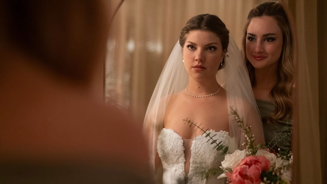 TELL ME LIES - “Don’t Struggle Like That, Or I Will Only Love You More” - End of semester Christmas celebrations change everything for everyone – again. (Disney/Josh Stringer)
CATHERINE MISSAL, GRACE VAN PATTEN