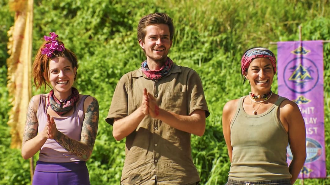 SURVIVOR 46- Kenzie, Charlie, and Maria on the CBS Television Network, and streaming on Paramount+ 