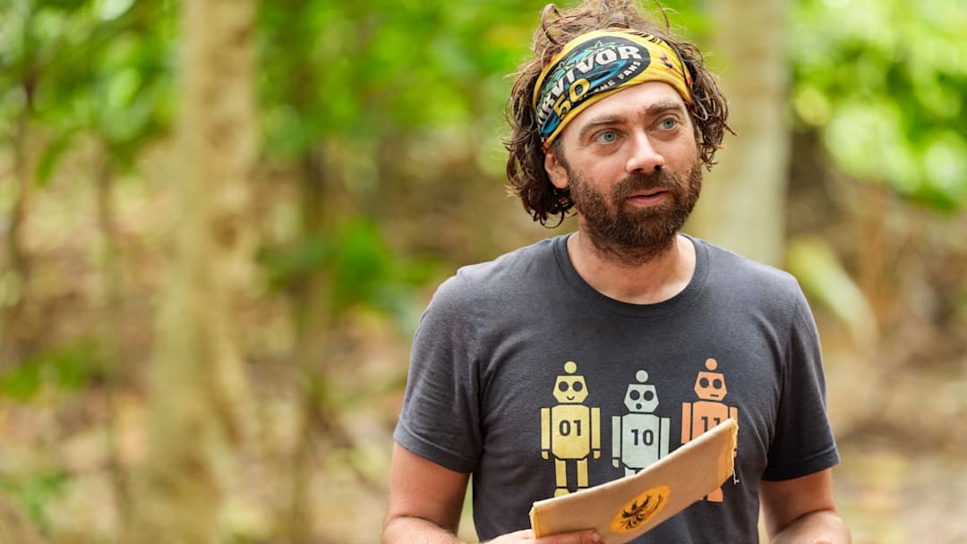 “I Deserve All of This” – After losing two alliance members, castaways spend the next day picking up the pieces of their broken alliance. The castaways face off against a surprise challenger during this week’s individual immunity competition. Then, upon their return to camp, the journey participant must read aloud an important announcement regarding their recent adventure, on SURVIVOR 50. Photo: Robert Voets/CBS ©2025 CBS Broadcasting, Inc. All Rights Reserved.