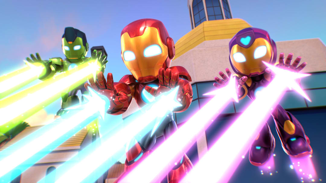 MARVEL’S IRON MAN AND HIS AWESOME FRIENDS - “Enter the Iron Friends” (Disney)
IRON HULK, IRON MAN, IRONHEART
