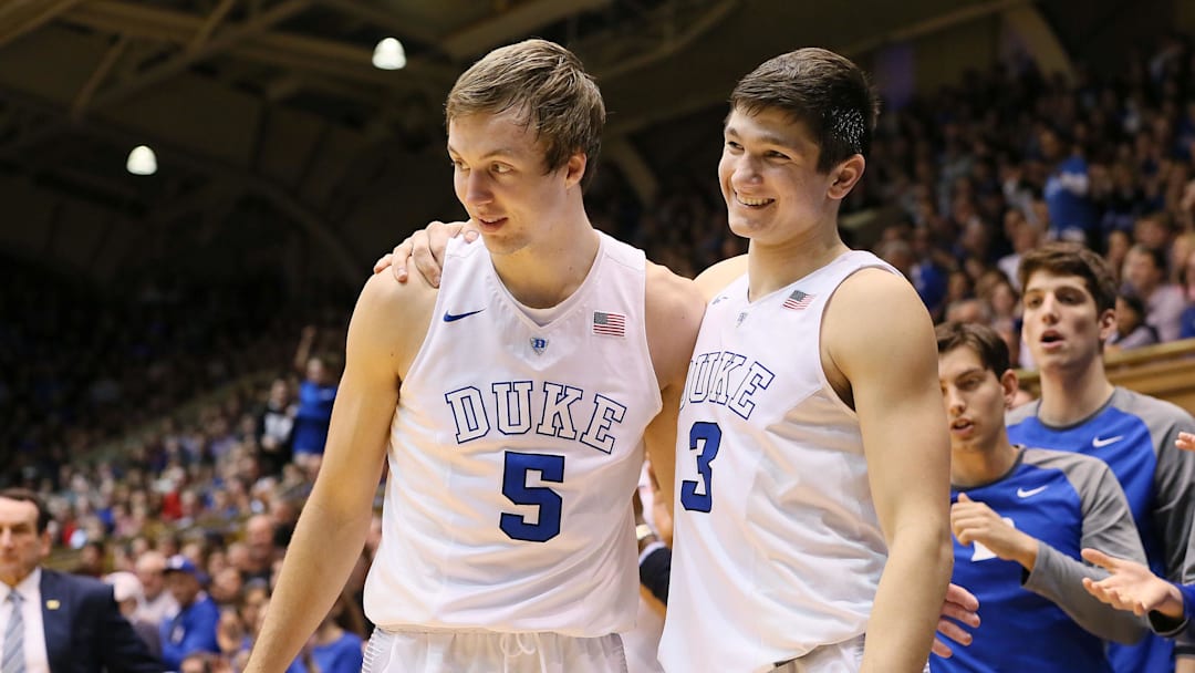 Duke basketball guards Luke Kennard and Grayson Allen