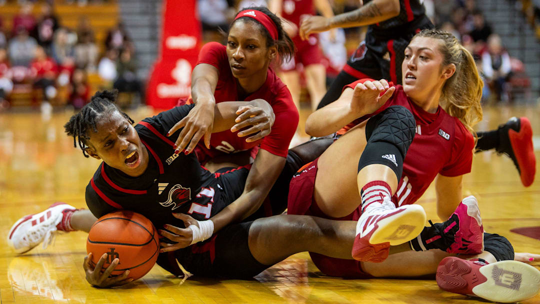 Rutgers' Awa Sidibe (11) 