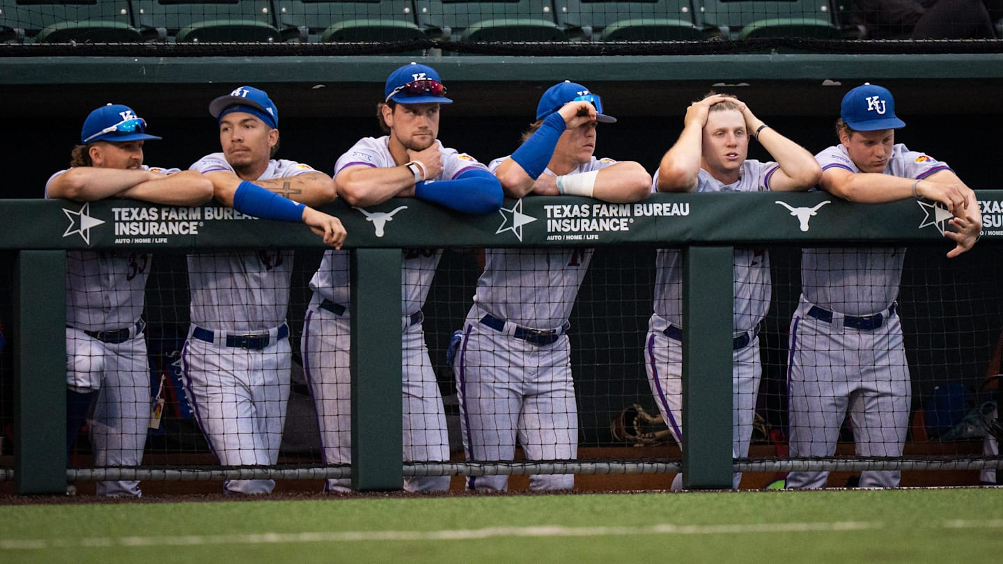 Kansas Baseball Big 12 Tournament Ends With Defeat to TCU