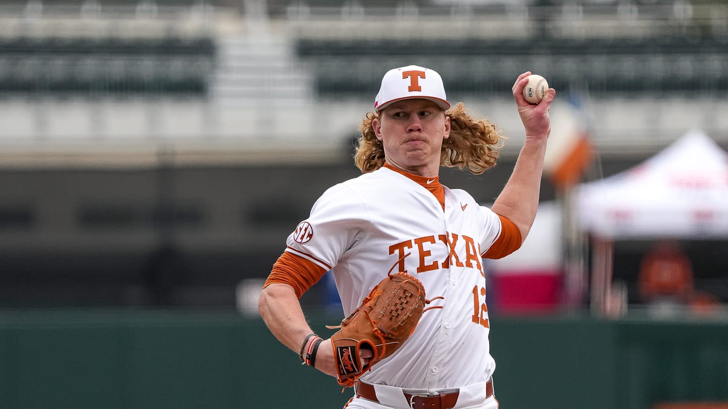 Longhorns Baseball Ace Jared Spencer Out For Rest of Season