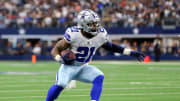 Elliot anotó en la primera mitad del encuentro ante los Raiders