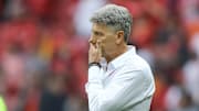 Treinador deixou Beira-Rio sem dar entrevista coletiva