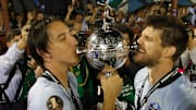 Geromel e Kannemann venceram juntos a Libertadores em 2017