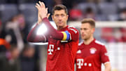Robert Lewandowski zeigt Support für die Ukraine.