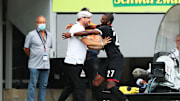 Steffen Baumgart und Anthony Modeste