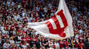 Indiana fans cheer during the Indiana versus Maryland men's basketball game at Simon Skjodt Assembly Hall on Sunday, Jan. 26, 2025.