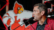 UofL Athletic Director Josh Heird speaks during the UofL Football Kickoff Luncheon on Friday, August 16, 2024