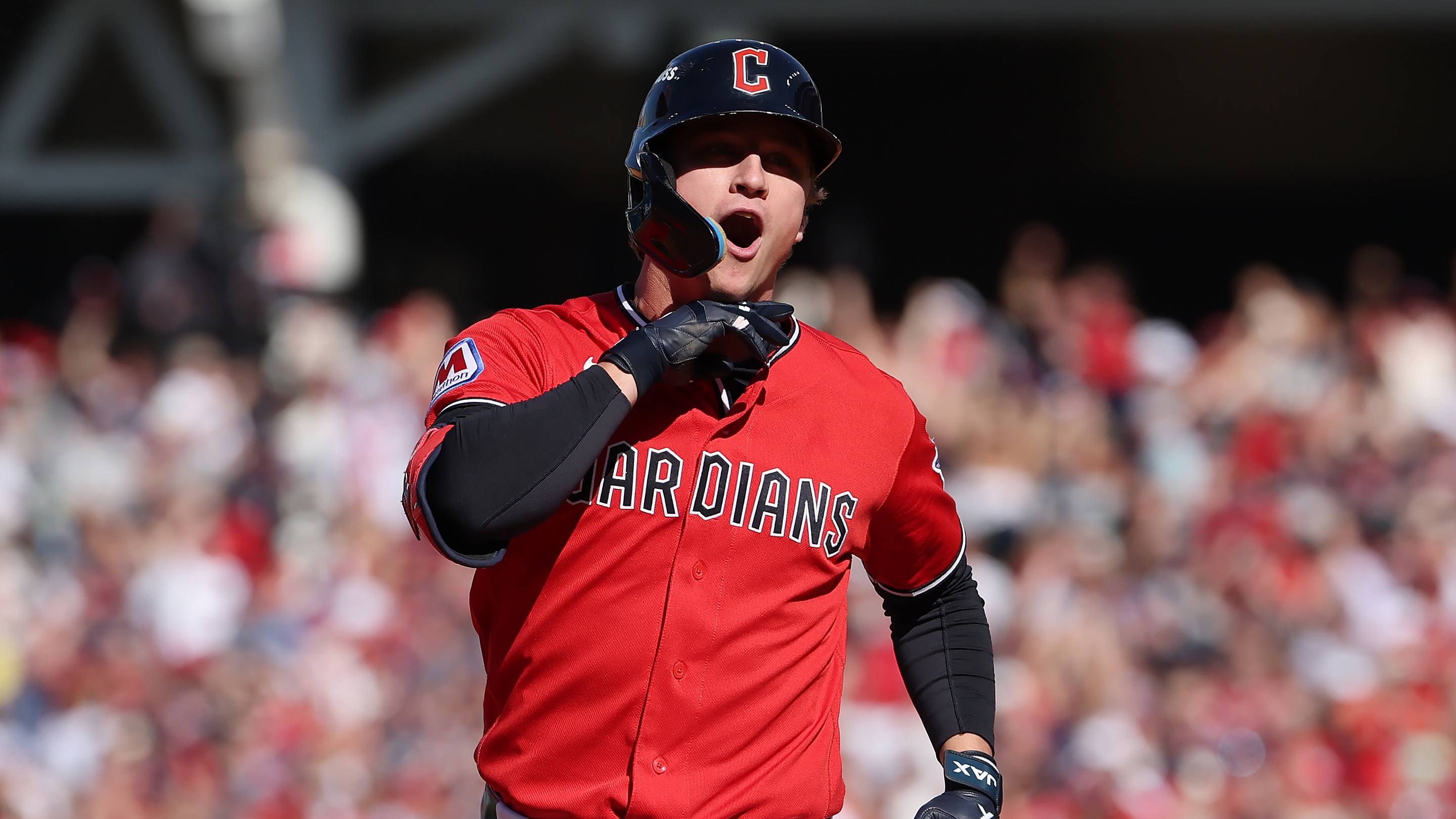 The Guardians bet on Petey Halpin and found an unlikely October hero