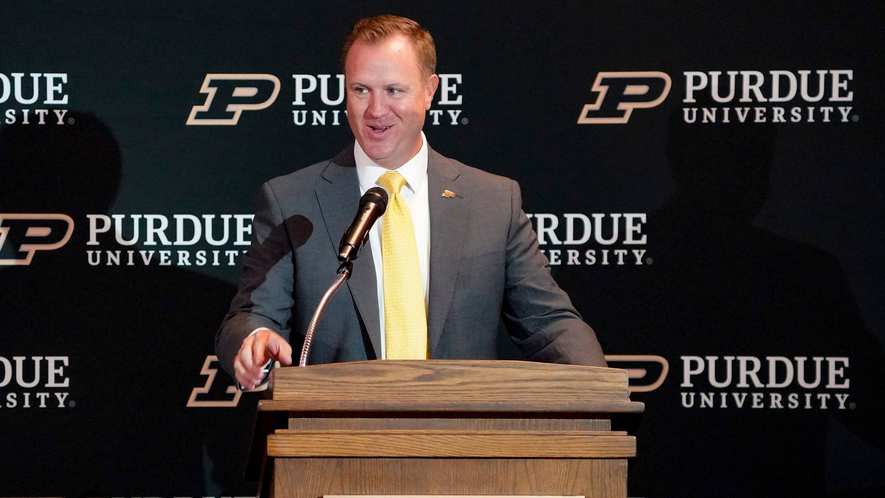 Tommy McClelland is announced as the new athletic director at Purdue.