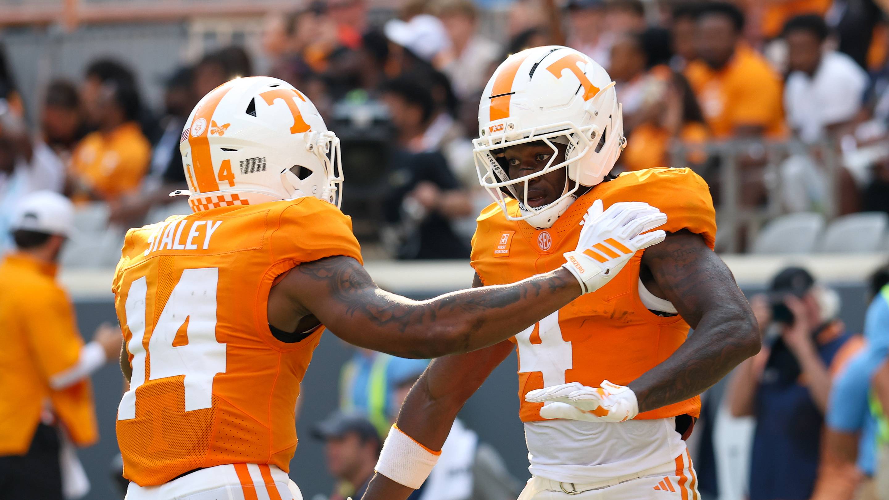 Everything Mike Matthews and Braylon Staley Said After Tennessee Lost to Texas