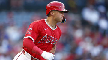 Los Angeles Angels catcher Logan O'Hoppe