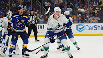 Vancouver Canucks v St Louis Blues
