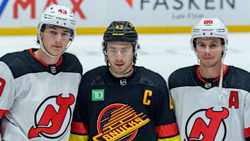 New Jersey Devils v Vancouver Canucks