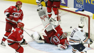 Edmonton Oilers v Carolina Hurricanes: Game 1