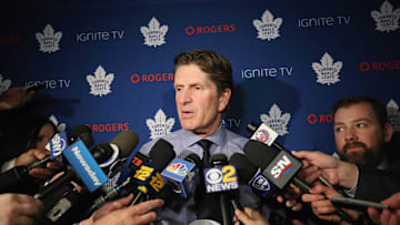 Former Toronto Maple Leafs coach Mike Babcock didn't exactly give newly traded Leafs defenceman Tyson Barrie a warm welcome to Toronto. 
