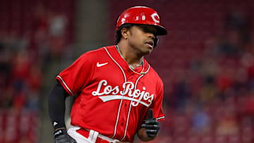 Delino DeShields Jr. jugó 25 encuentros en 2021 con los Rojos