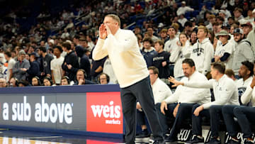 Penn State men's basketball head coach Mike Rhoades