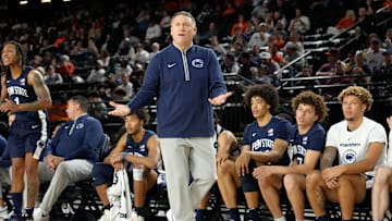 Penn State basketball head coach Mike Rhoades