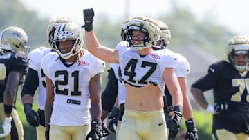 New Orleans Saints LB Danny Stutsman